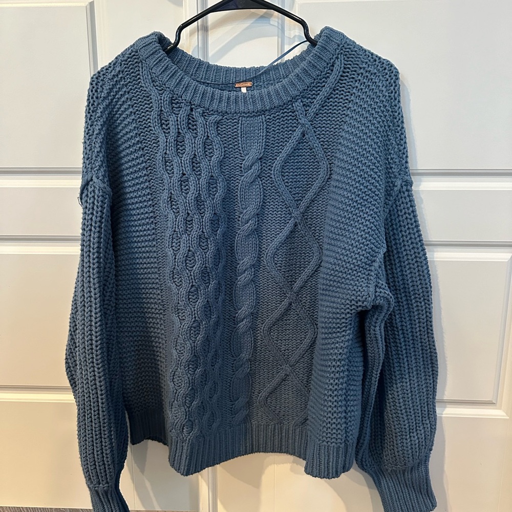 Free People crew neck sweater